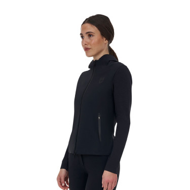 Moletom técnico feminino Equestro Ridertechnology com capuz