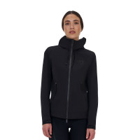 Casaco softshell feminino Equestro Ridertechnology impermeável com zíper