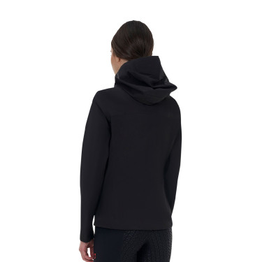 Casaco softshell feminino Equestro Ridertechnology impermeável com zíper