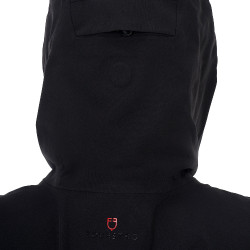Casaco softshell feminino Equestro Ridertechnology impermeável com zíper