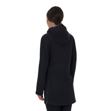 Casaco softshell feminino Equestro Ridertechnology impermeável longo
