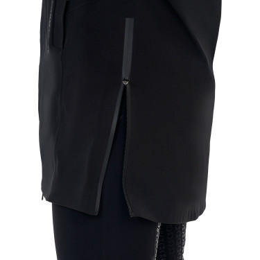 Casaco softshell feminino Equestro Ridertechnology impermeável longo