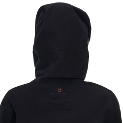 Casaco softshell feminino Equestro Ridertechnology impermeável longo