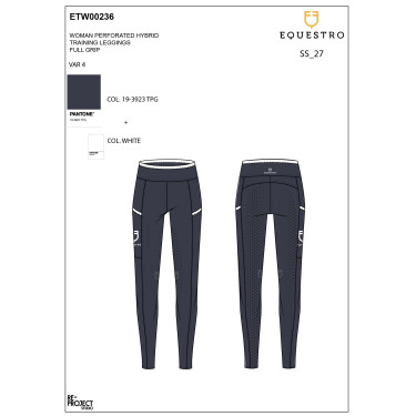 Leggings femininos com decorações perfuradas