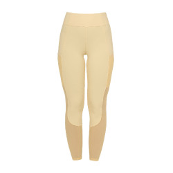 Leggings feminino full grip com inserções perfuradas