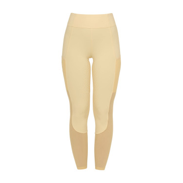 Leggings feminino full grip com inserções perfuradas