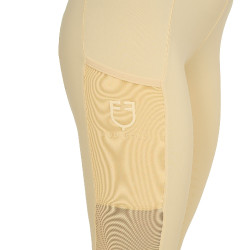 Leggings feminino full grip com inserções perfuradas