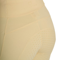 Leggings feminino full grip com inserções perfuradas