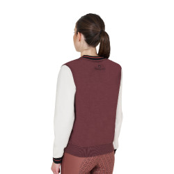 Sweatshirt mulher EQ gola redonda