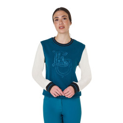 Sweatshirt mulher EQ gola redonda