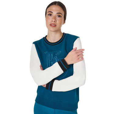 Sweatshirt mulher EQ gola redonda