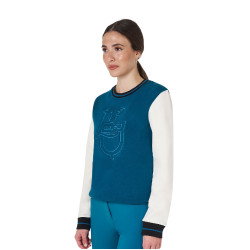 Sweatshirt mulher EQ gola redonda
