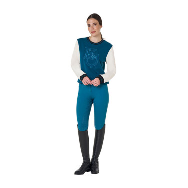 Sweatshirt mulher EQ gola redonda