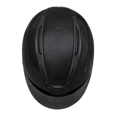 Capacete Apocalypse Carbon unissex concha de carbono homologação EN 1384-2023