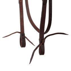 Cabeçada Western frontal liso