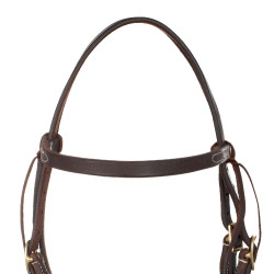 Cabeçada Western frontal liso
