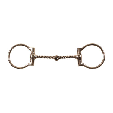 Bridão Western D Torcido Inox Grosso