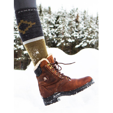 Botas de equitação inverno homem impermeáveis Mountain Horse