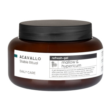 Gel refrescante com malva e hipericão 500 ml