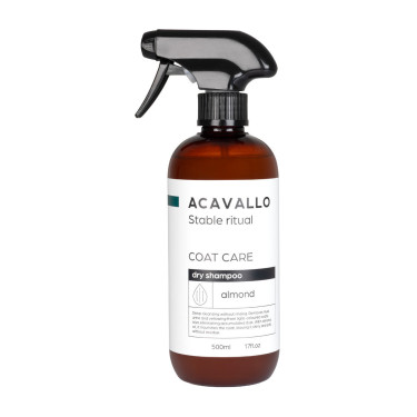 Shampoo seco de amêndoa