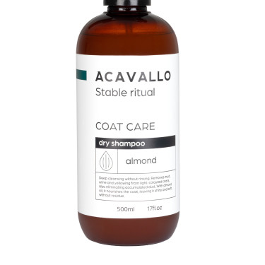 Shampoo seco de amêndoa