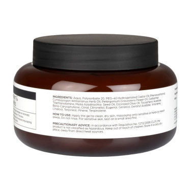Creme gel de citronela neem e ozono 500 ml