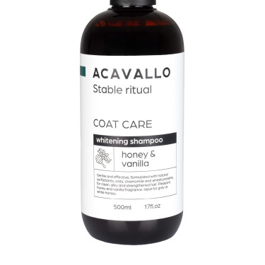 Shampoo para cinzentos mel e baunilha 500 ml