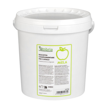 Biscoito vegetal para cavalos sabor maçã 2,5 kg