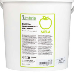 Biscoito vegetal para cavalos sabor maçã 2,5 kg