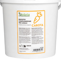 Biscoito vegetal para cavalos sabor cenoura 2,5 kg