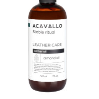 Óleo de couro de amêndoa 500 ml glicerina
