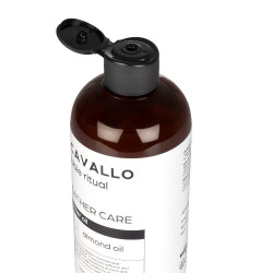 Óleo de couro de amêndoa 500 ml glicerina