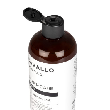 Óleo de couro de amêndoa 500 ml glicerina