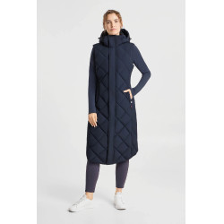Colete acolchoado longo feminino Gem Waxy B Vertigo
