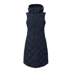 Colete acolchoado longo feminino Gem Waxy B Vertigo