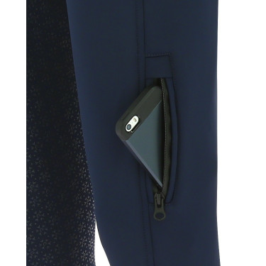 Calça softshell Equitheme Kitzbuhl com fundo de silicone Calça softshell Equitheme Kitzbuhl com fundo de silicone
