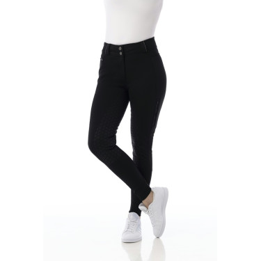 Calça softshell Equitheme Kitzbuhl com fundo de silicone Calça softshell Equitheme Kitzbuhl com fundo de silicone