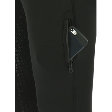 Calça softshell Equitheme Zermatt com fundo de silicone Calça softshell Equitheme Zermatt com fundo de silicone