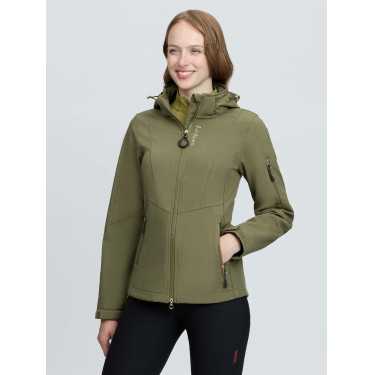 Softshell Jas LeMieux Celine Verde salgueiro Kaki