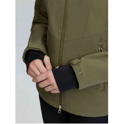 Softshell Jas LeMieux Celine Verde salgueiro Kaki
