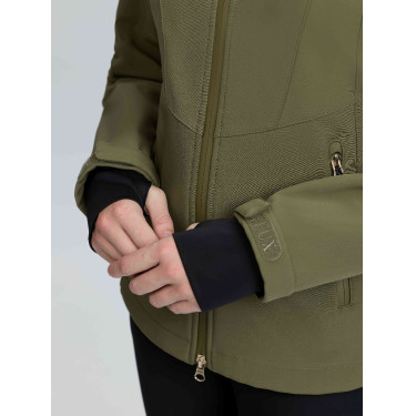 Softshell Jas LeMieux Celine Verde salgueiro Kaki