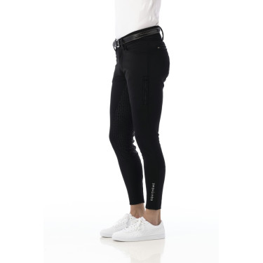 Calça softshell Equitheme Zermatt com fundo de silicone Calça softshell Equitheme Zermatt com fundo de silicone