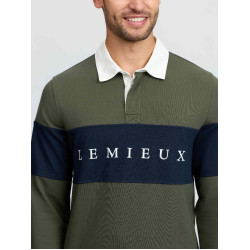Pólo de râguebi LeMieux homem Oliva Verde Pólo de râguebi LeMieux homem Oliva Verde