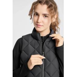 Colete acolchoado curto feminino Lynden
