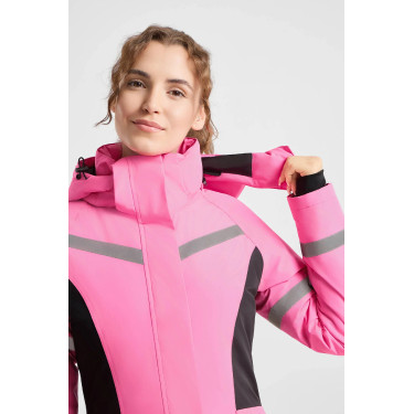 Amaya casaco de equitação impermeável de alta visibilidade feminino Horze