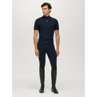 Breeches Stanton com aderência no joelho Céu do deserto Azul