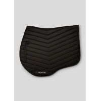Sangle de saut blanche avec cristaux canon Montar Preto