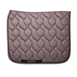 Sela de dressage nougat brown com cristais Montar