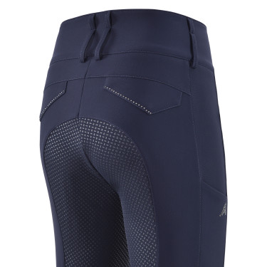 Calças de equitação Euro-Star Aurelle FullGrip Schoeller SL mulher