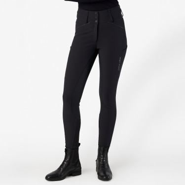 Calças de equitação Euro-Star Aurelle FullGrip Schoeller SL mulher